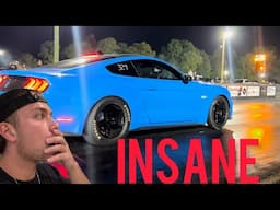 All Motor Mustang Doing 130MPH with only Bolt ons