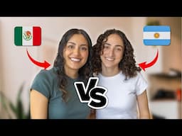 Differences between Argentinian Spanish and Mexican Spanish.