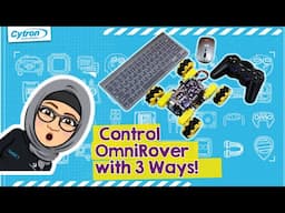 Control Omni Robot powered by Motion 2350 Pro using three ways! [ENG]