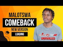 Sinekosi Malotswa looks to bounce back after working on his mistakes Fights 23 November on Boxing 5