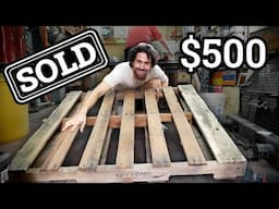 Turning a Free Pallet into a $500 Chessboard