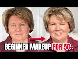 How to Apply Makeup For Mature Beginners Over 50! ✨