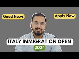 Good News || Italy Work Permit Open 2025 || Decreto Flussi 2025