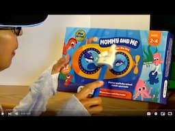 UNBOXING  "MOMMY &  ME UNDER THE SEA" / SEA & WATER ANIMALS / TODDLERS, PRESCHOOL / Educational KIDS