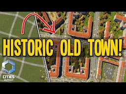 From Empty Tile to Authentic European City in Cities Skylines 2!