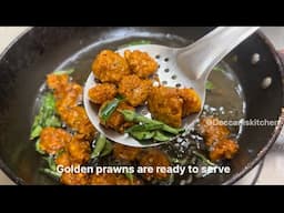 Hyderabadi shadiyon wala Golden Prawns/crispy golden prawns Recipe