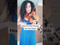 How To Play Chords On The Violin 🎻 Tutorial