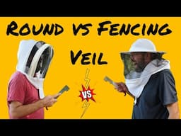 Choosing the Right Beekeeping Veil: Round vs Fencing