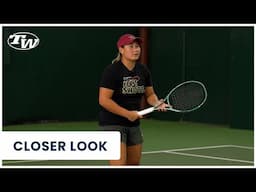 Pro player Tara Moore demos tennis racquets to replace her Yonex Percept for a new racquet of choice