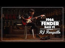 1966 Fender Bass VI played by RJ Ronquillo