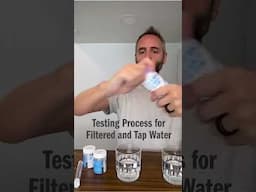 Testing Process for Filtered and Tap Water