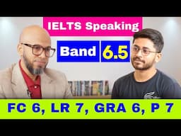 Band 6.5 IELTS Speaking Test | BARC T