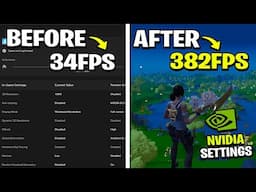 Best NVIDIA Settings for Fortnite in Chapter 2 Remix! (UPDATED FPS BOOST)