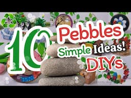 Transforming Pebbles: 10 SUPER GENIUS Recycling Ideas That You Can Sell That Will Amaze You ♻️ #diy