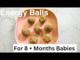 Energy Balls For 8+Month babies |Energy Balls | White Pot