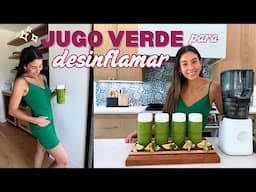 JUGO VERDE🌿 ¡Desintoxica, desinflama, mejora la digestión y la piel!