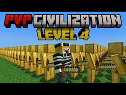 Minecraft but I get CAPTURED in PVP CIVILIZATION