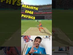 Realistic? When a side project Real cricket swipe game beats 3000 ₹ inr $60 Cricket 24 game realism