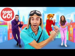 "The Slip and Slide Dance!" 💥 Exercise Brain Break | Danny Go! Songs for Kids