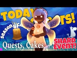 ALL Dailies - Season Candles, Quests, Treasure Cakes, and Shard Event - Daylight Prairie Nov 4