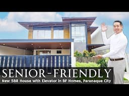 House Tour P104 · "SENSIBLE Features with an ELEVATOR!" 5BR House & Lot for Sale BF Homes Paranaque