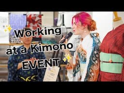 Working as a Professional Kimono Teacher in Japan // Kimono Event BTS