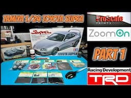 Part 1 - Tamiya Toyota Supra with Zoom On TRD Transkit