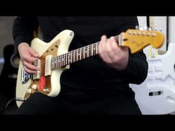 SQUIER J MASCIS with added piezo  :: Demo, Soundcheck