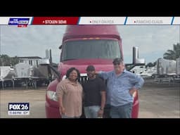 Trucker's semi stolen from South Houston lot