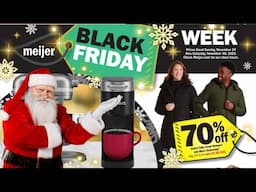 2024 Meijer Black Friday Ad Preview for 11/24-11/30 | Including 3 Day ONLY Sale