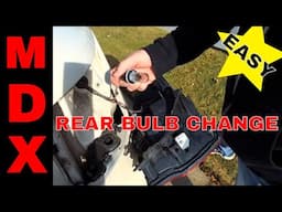 DIY: MDX: 2014, 2015, 2016+  Rear Taillight Bulb Replacement