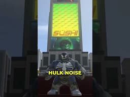 Comparing LEGO Marvel HULK vs. VENOM #videogames #legomarvelsuperheroes