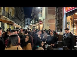 Nightlife in Sicily & Meeting the Locals on the Bar Street in Catania 🇮🇹