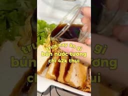 Bún nước tương dành cho ngày không biết ăn gì | Pánh Pèo Xì Gòn | #shorts