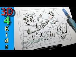 How to draw Halloween Doodle Art for fun!