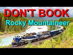 DON'T BOOK Rocky Mountaineer until you have seen this video. Quesnel to Jasper. Video 6 Dave Abel