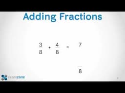 Aptitude Fractions Add and Subtract