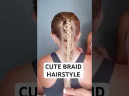 CUTE BRAID HAIRSTYLE | Audrey and Victoria #hairstyle