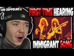 FIRST TIME HEARING 'Led Zeppelin - Immigrant Song' | GENUINE REACTION