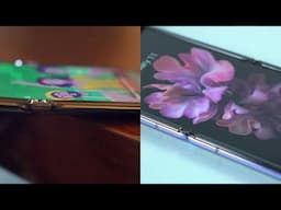 Foldable Hinges Up Close: Samsung Galaxy Z Flip vs Motorola razr