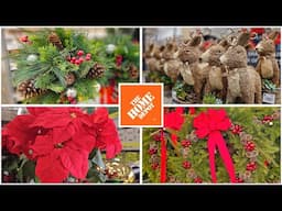 HOME DEPOT New Arrivals November! Holiday Pots, Christmas Decor, Black Friday 2024