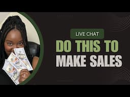 Tips to Make Sales Live Chat