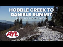 Hobble Creek to Daniels Summit Halloween Run