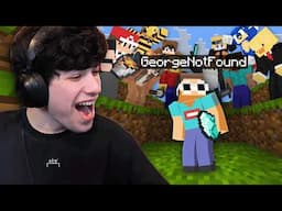 $100,000 If George SURVIVES vs PRO PLAYERS in Minecraft