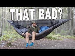 Is Hammock Camping Really That Bad?