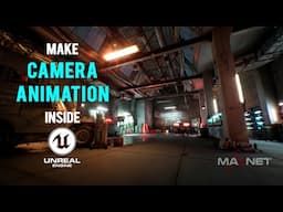 Unreal Engine 5.4.2 Beginner Tutorial for CAMERA ANIMATION inside UE5 Starter Course 2024 #UE5.4