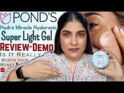 POND'S Hydra Miracle Hyaluronic Super Light Gel Moisturizer Review & Demo | Antima Dubey [Samaa]