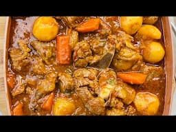 BEEF STEW RECIPE/HOW TO MAKE BEEF STEW/SOUTH AFRICAN BEEF STEW #beefstew #cookingchannel