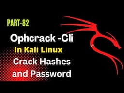 Ophcrack Cli Password cracker | The AB