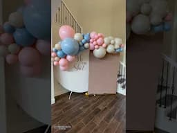 DIY Gender reveal decorations from Amazon 🧸! #genderreveal #genderrevealvideo #genderrevealdecor